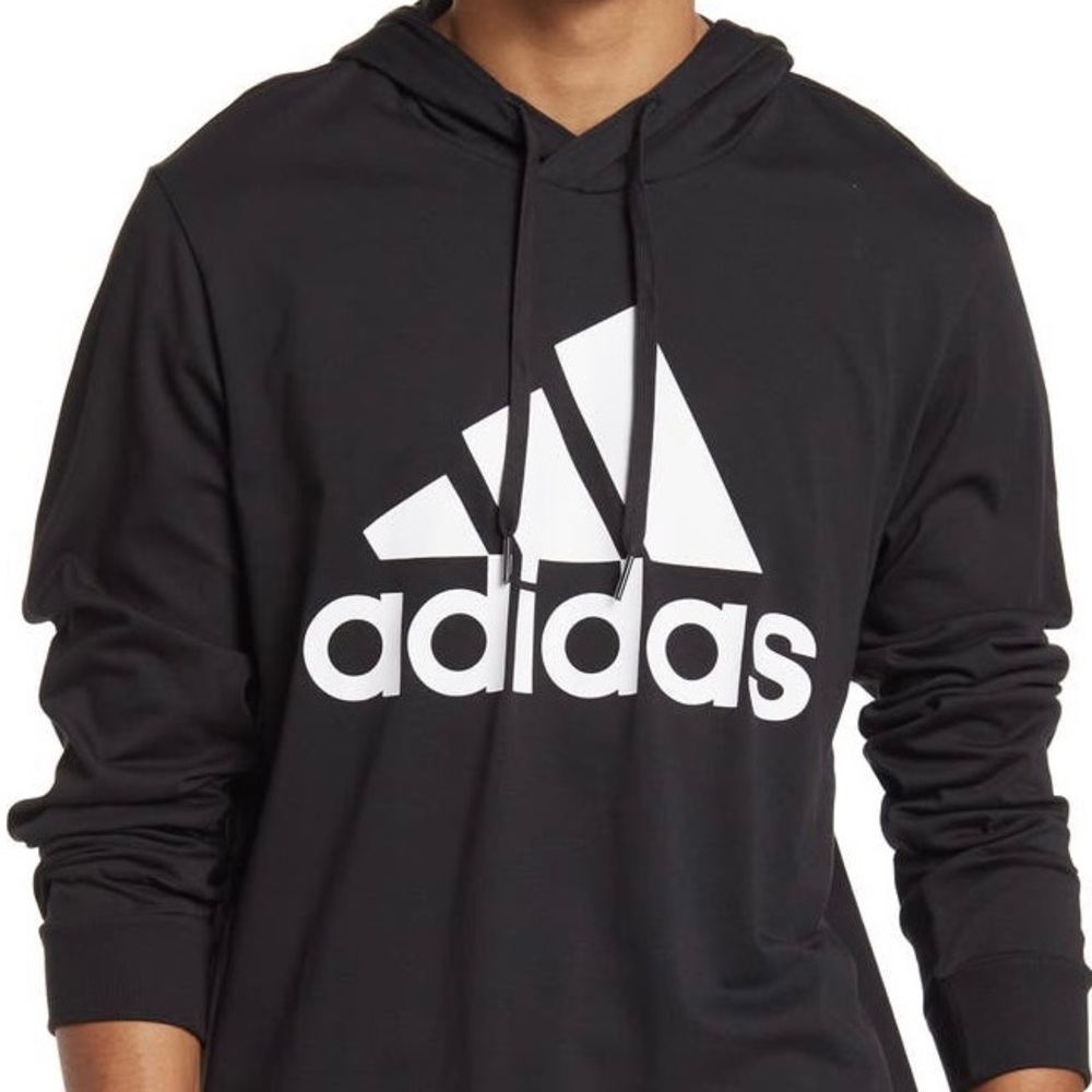 ADIDAS essentials logo pullover hoodie